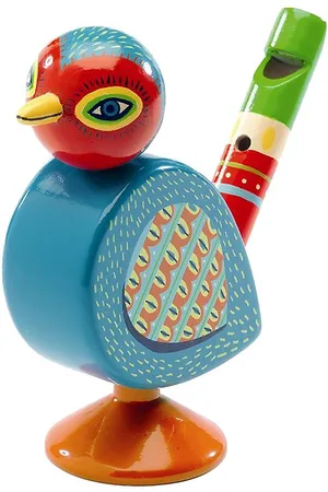 Djeco FlÃ¸jte - 11 cm - TrÃ¦ - Fugl