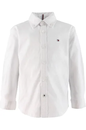 Tommy Hilfiger Skjorte - Stretch Oxford - Hvid