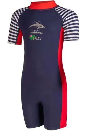 Konfidence Badeheldragt - UV50+ - Hamptons Blue Stripe