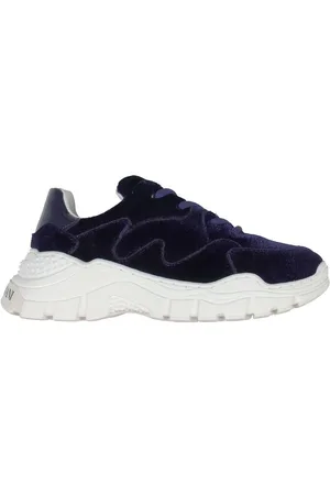 Emporio Armani Sko - Velour - Navy