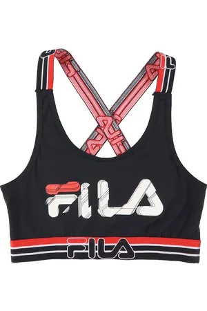Fila Top - Sort/RÃ¸d m. Logo