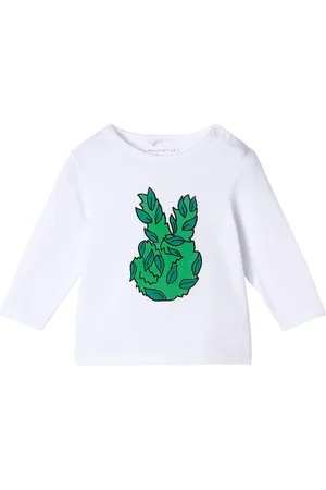Stella McCartney Bluse - Peace Leaf - Hvid