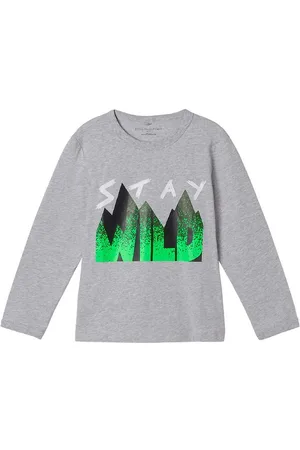 Stella McCartney Bluse - Stay Wild - Thunder