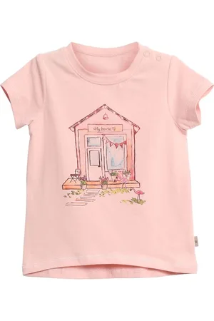 WHEAT T-shirt - My House - Powder m. Print