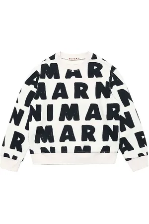 Marni Sweatshirt - Off-White m. AOP Logo