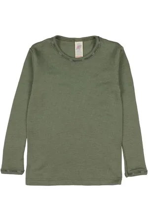 Engel Bluse - Uld/Silke - Olive
