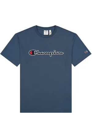 Champion Fashion T-Shirt - BlÃ¥ m. Logo