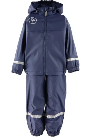 Color Kids RegntÃ¸j m. Seler/Fleece - PU - Dress Blues