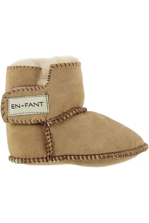 EN FANT Lammeskindsfutter m. For - Brun
