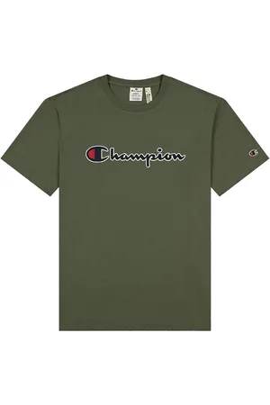Champion Fashion T-shirt - GrÃ¸n m. Logo