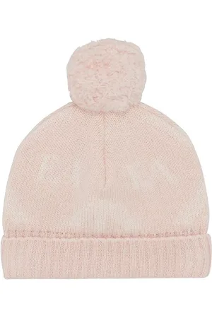 Emporio Armani Hue - Uld/Silke - Rosa m. Hvid