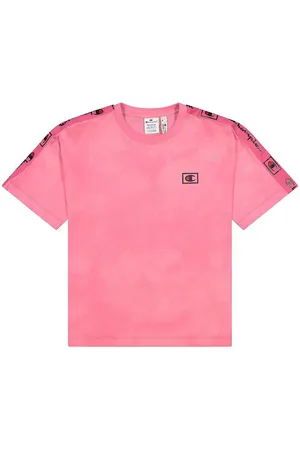 Champion Fashion T-Shirt - LyserÃ¸d m. Logo