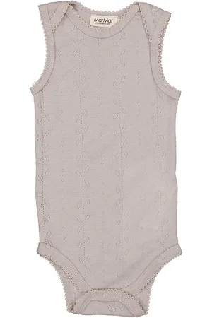 Marmar Copenhagen Body u/Ã¦ - Uld - Pointelle - Bini - Soft Dove