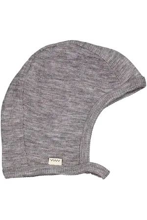 Marmar Copenhagen Babyhjelm - Uld - Hoody - Grey Melange