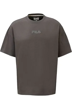 Fila T-shirt - Jaden - Gray Pinstripe