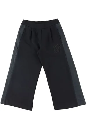 Emporio Armani Sweatpants - 3/4 - Sort m. Stribe