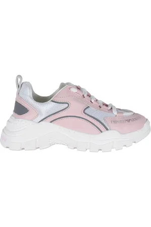 Emporio Armani Sko - Rose/Blanco/Silver