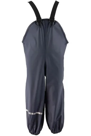 CeLaVi Regnbukser m. Seler - PU - Dark Navy