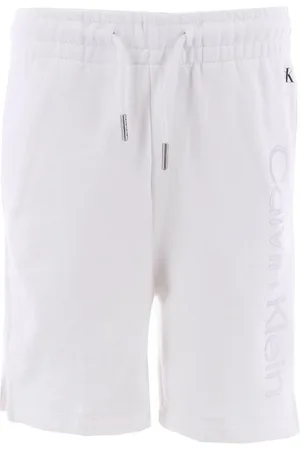 Calvin Klein Sweatshorts - Bright White/Silver