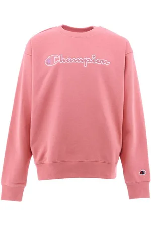 Champion Fashion Sweatshirt - Rosa m Logo