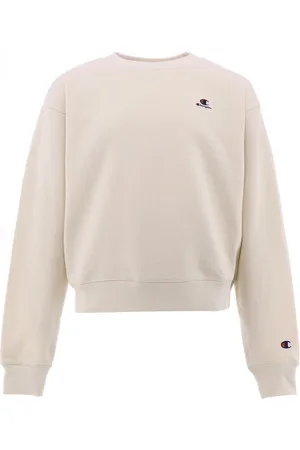 Champion Fashion Sweatshirt - Beige m. Logo