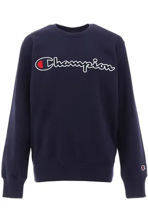Champion Fashion Sweatshirt - BlÃ¥ m. Logo