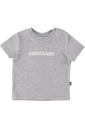 Mads Norgaard T-shirt - Taurus - GrÃ¥meleret m. Hvid