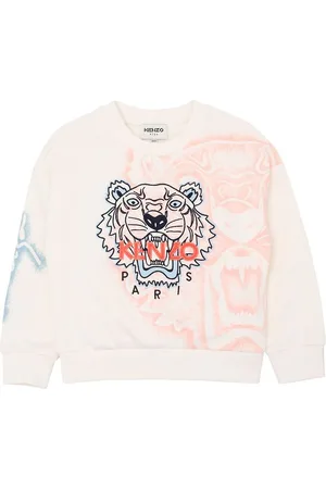 Kenzo Sweatshirt - Off White m. Tiger