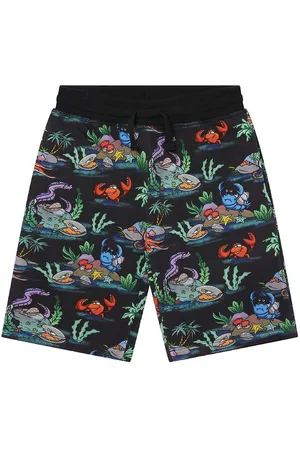 Stella McCartney Sweatshorts - Sort m. Print