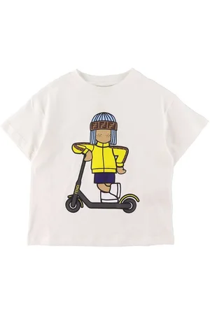 Fendi T-shirt - Hvid m. Print