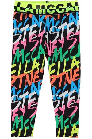Stella McCartney Badeleggings - UV50+ - Sort/Multifarvet