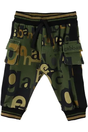 Dolce & Gabbana Sweatpants - Reborn To Live - ArmygrÃ¸n m. Print
