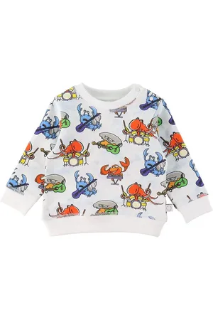 Stella McCartney Sweatshirt - Hvid m. Havprint
