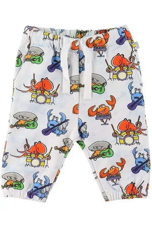 Stella McCartney Sweatpants - Hvid m. Havprint