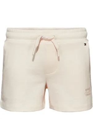 Tommy Hilfiger Sweatshorts - Natural Dye Script - Ancient White
