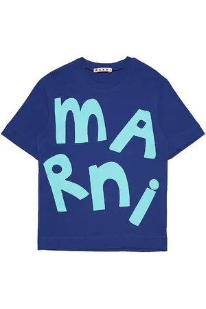 Marni T-shirt - BlÃ¥ m. Turkis