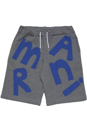 Marni Sweatshorts - MÃ¸rkegrÃ¥meleret/BlÃ¥