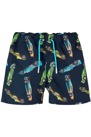 NAME IT Badeshorts - NmmHotWheels - Dark Sapphire