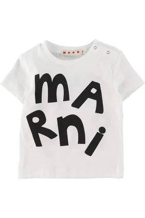 Marni T-shirt - Hvid m. Sort