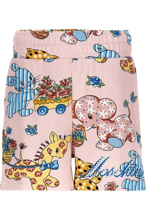 Moschino Sweatshorts - Rosa m. Print