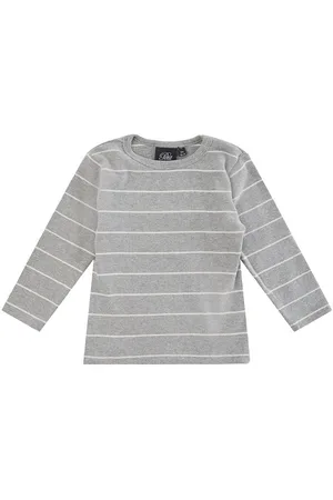 Sofie Schnoor Bluse - Stribet - Grey Melange