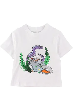 Stella McCartney T-shirt - Hvid m. Tryk