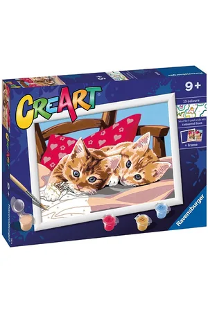Ravensburger CreArt MalesÃ¦t - Two Cuddly Cats