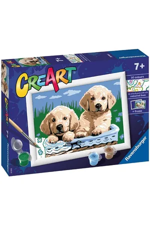 Ravensburger CreArt MalesÃ¦t - Cute Puppies