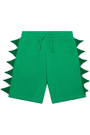 Stella McCartney Sweatshorts - GrÃ¸n m. Takker