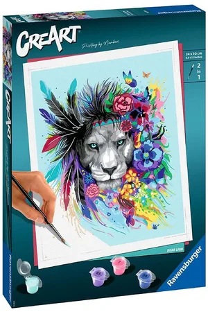 Ravensburger CreArt MalesÃ¦t - Boho Lion