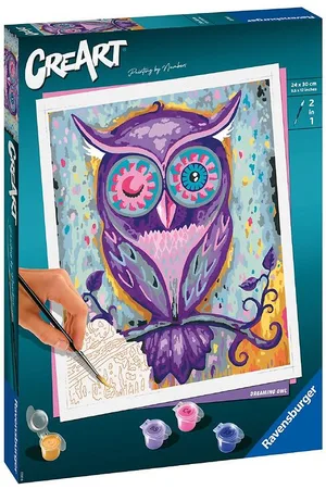 Ravensburger CreArt MalesÃ¦t - Dreaming Owl
