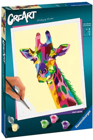 Ravensburger CreArt MalesÃ¦t - Funky Giraffe