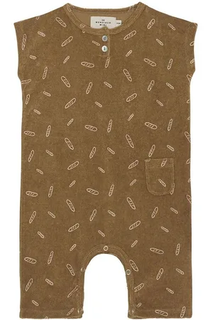 Monsieur Mini Sommerdragt - Terry - Bronze m. Baguettes