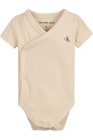 Calvin Klein SlÃ¥-om Body k/Ã¦ - Rib - Muslin